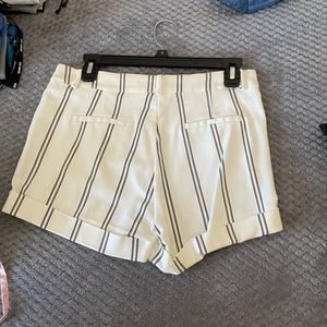 Black and white dress shorts!